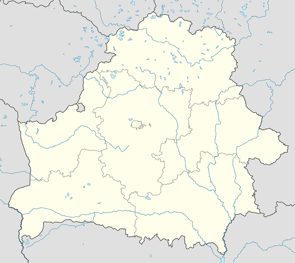 Mappa vuota Bielorussia