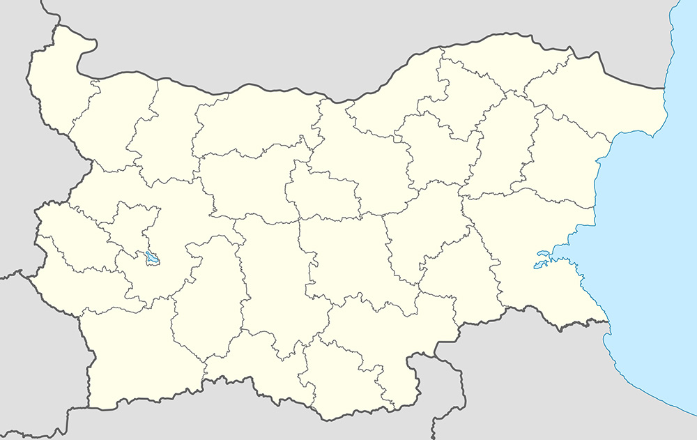 Mappa vuota Bulgaria