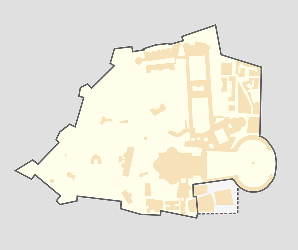 Mappa vuota Città del Vaticano