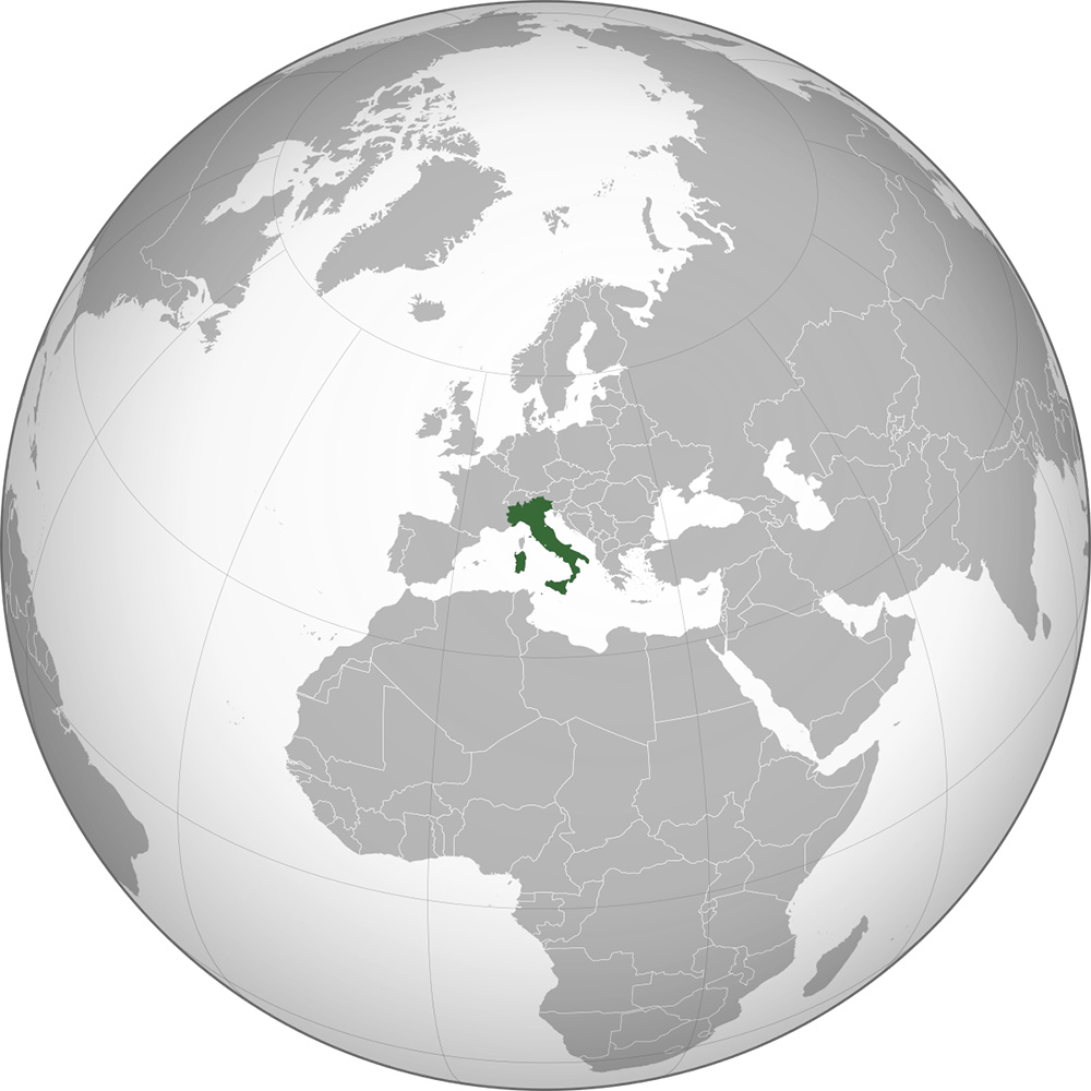Mappa Italia Mondo