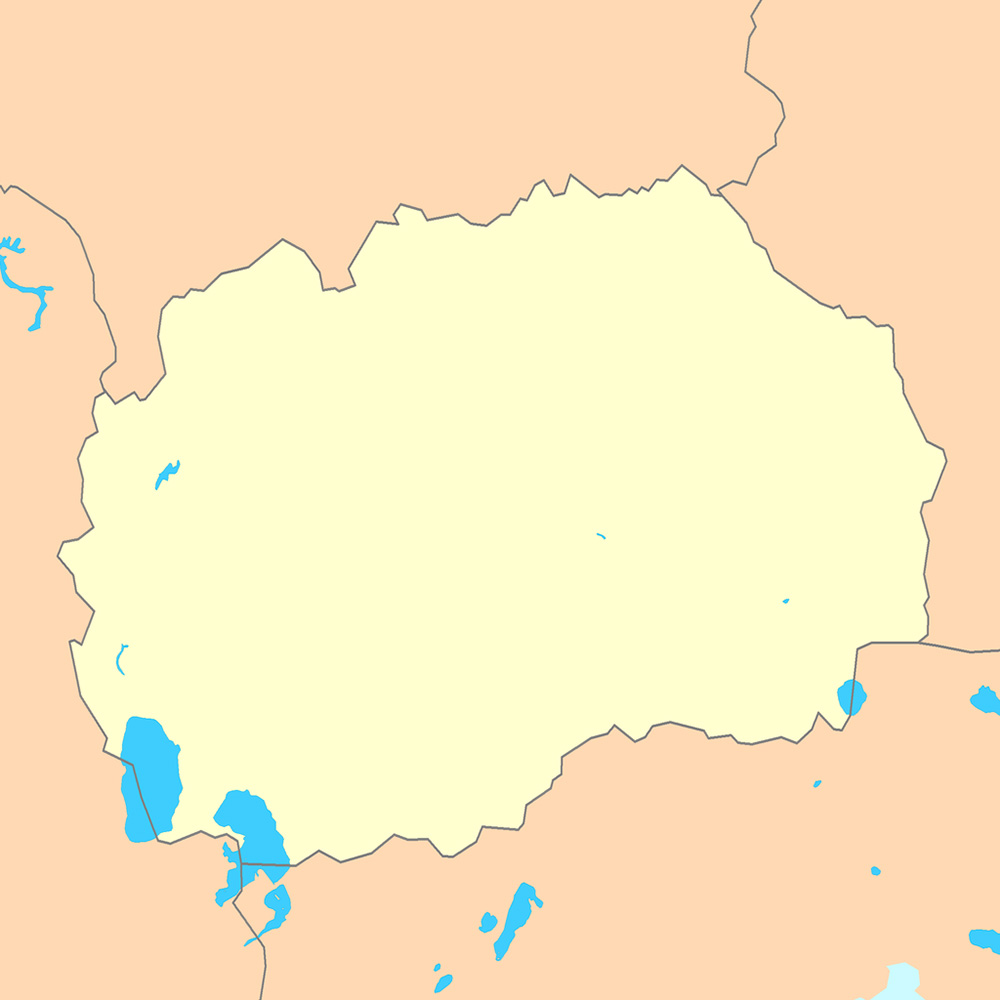 Mappa vuota Macedonia del Nord