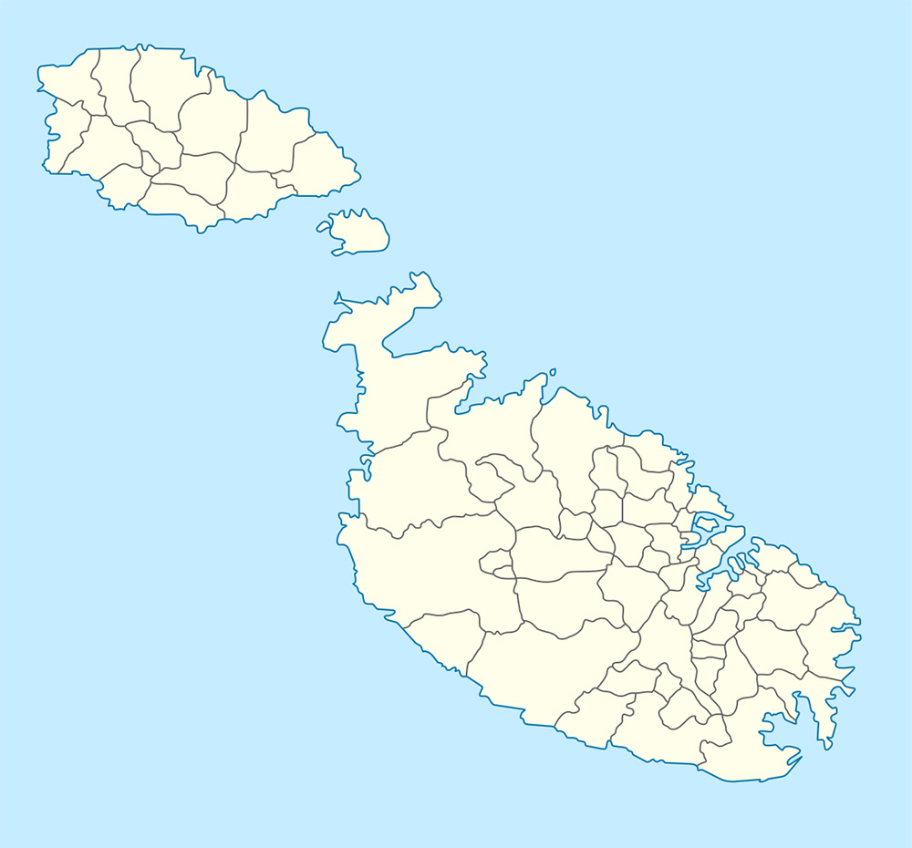 Mappa vuota Malta