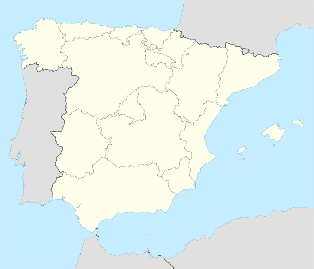 Mappa vuota Spagna