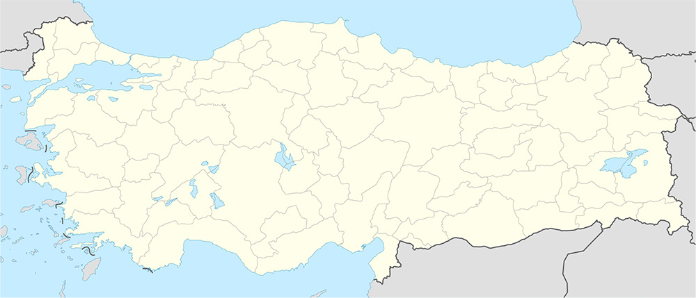 Mappa vuota Turchia