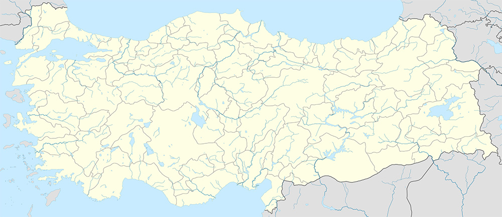 Mappa vuota Turchia