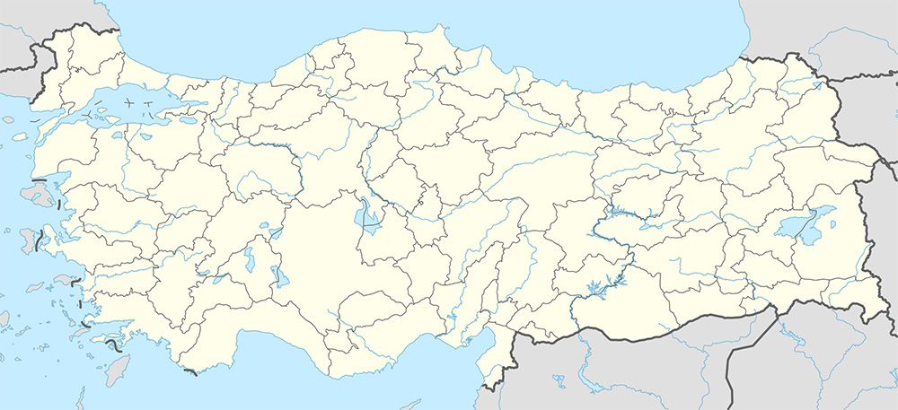 Mappa Turchia