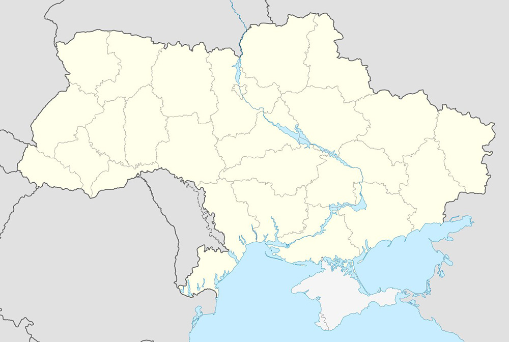 Mappa vuota Ucraina